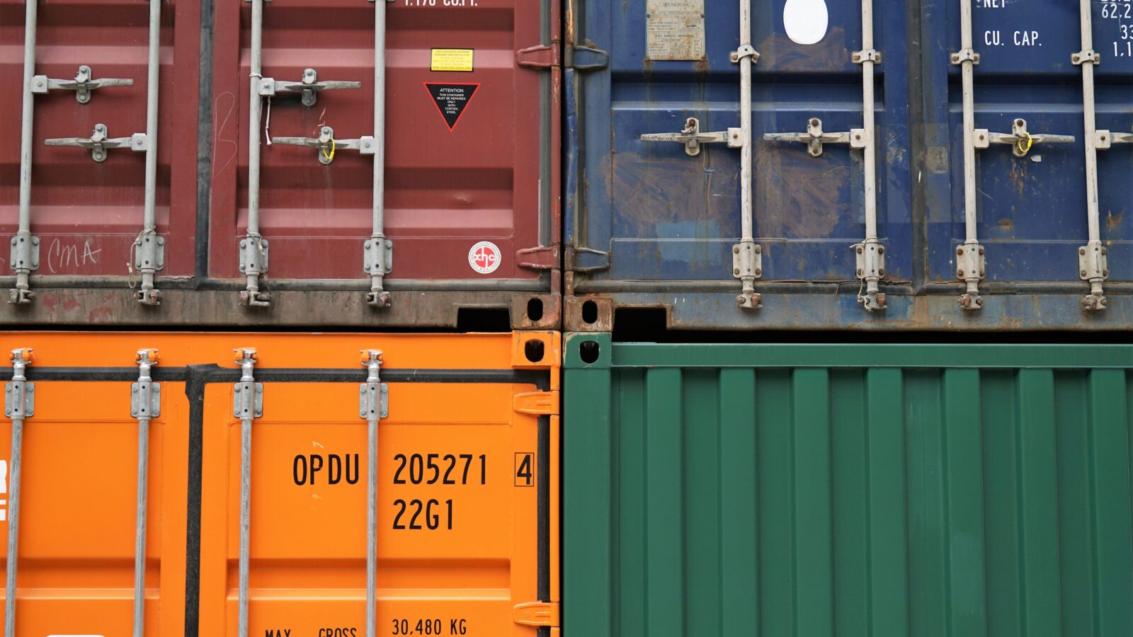 Containers importeren uit China