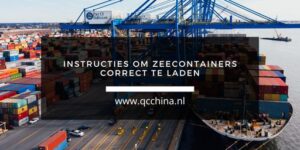 Instructies om zeecontainers correct te laden