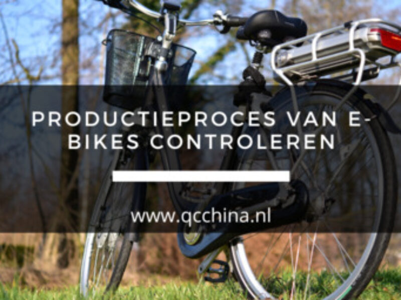Productieproces van e-bikes controleren blog